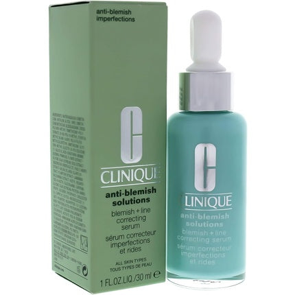 Ser corector riduri si tratament anti-acnee, Clinique, Anti-Blemish Solutions, 30ml