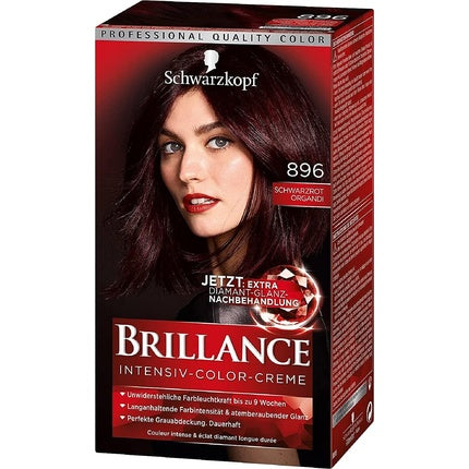 Vopsea de păr, Schwarzkopf, Poly Brillance 896, roșu negru