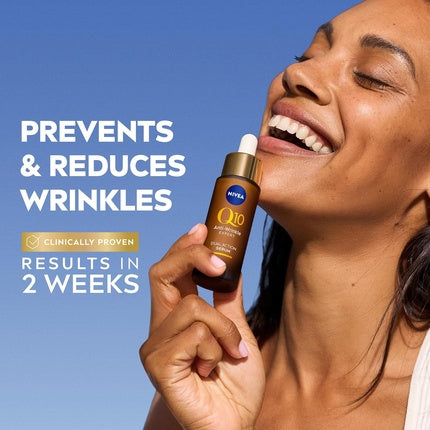 Ser antirid, Nivea, Q10, 30 ml, maro