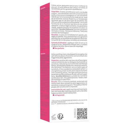 Crema calmanta activa, Bioderma Sensibio Defensive, 40ml