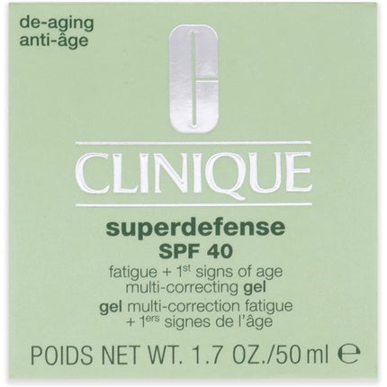 Crema gel SPF 40, Clinique Superdefense, Anti-Fatigue