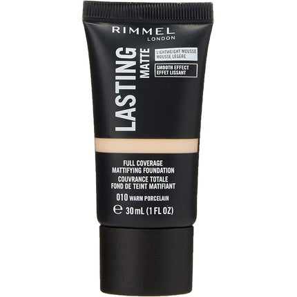 Fond de ten, Rimmel, Lasting Matte, Warm Porcelain, 30ml