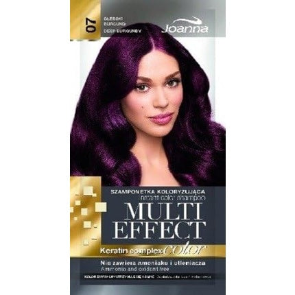 Vopsea de păr, Joanna, Multi Effect, vișiniu intens