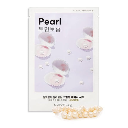 Masca de fata, Missha, Airy Fit Pearl, 20g