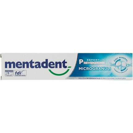 Pasta de dinți, Mentadent, Microgranuli, protecție carii, 75ml