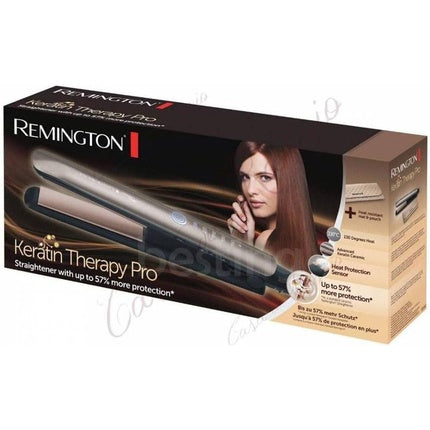 Placa de îndreptat părul, Remington, S8590, Keratin Therapy
