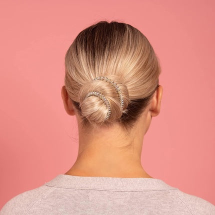 Elastic păr, Invisibobble, Slim, argintiu