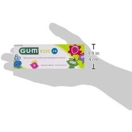 Pastă de dinți copii, Gum, Kids 3+, 98% natural
