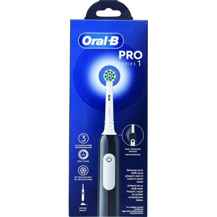 Periuță electrică Oral-B Pro 1, rotativă-oscilație, negru