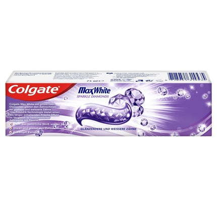 Pastă de dinți, Colgate, Max White, mov