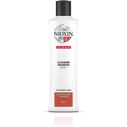 Șampon Nioxin System 4, păr vopsit, subțiere, 300ml
