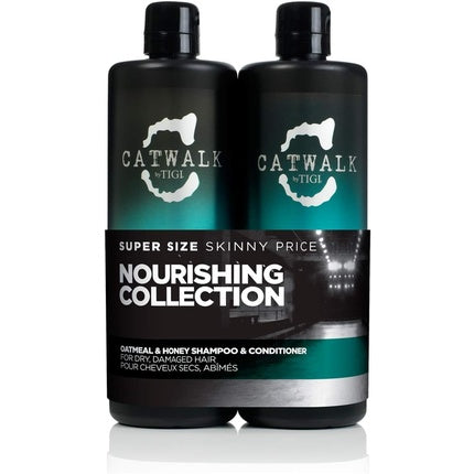 Set Sampon si Balsam, Tigi Catwalk Oatmeal & Honey, 750 ml