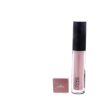 Gloss de buze, Mac, Lipglass Oyster Girl, roz, 3.1ml