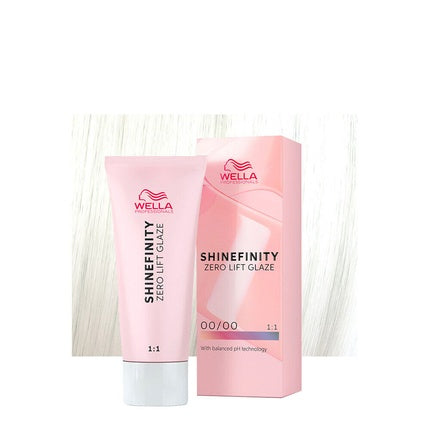 Culoare de par demi-permanenta, Wella, Shinefinity Crystal Glaze 00/00, 60ml