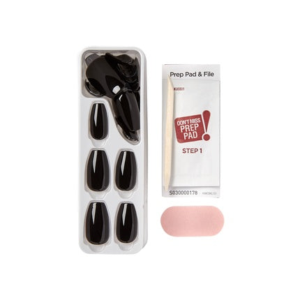 Unghii False, Impress, Coffin, Negru