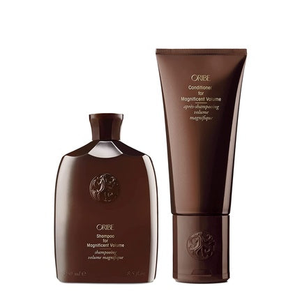 Set șampon și balsam, Oribe, Magnificent Volume, maro