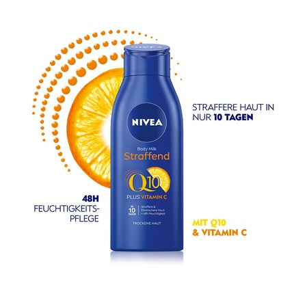 Lotiune Corp Nivea Q10 Vitamina C albastru 400ml