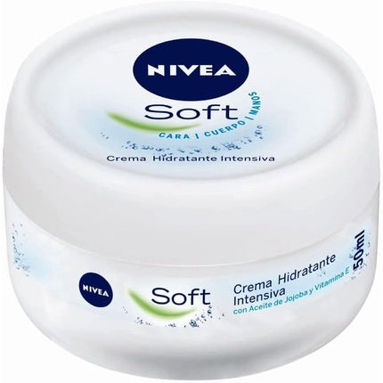 Crema hidratanta cu Vitamina E si ulei de Jojoba, Nivea Soft, 50ml