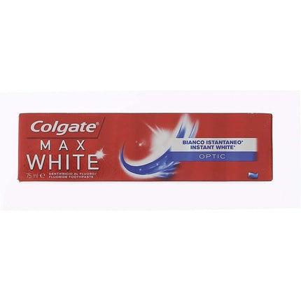 Pastă de dinți, Colgate, Max White Optic, alb deschis, 75ml