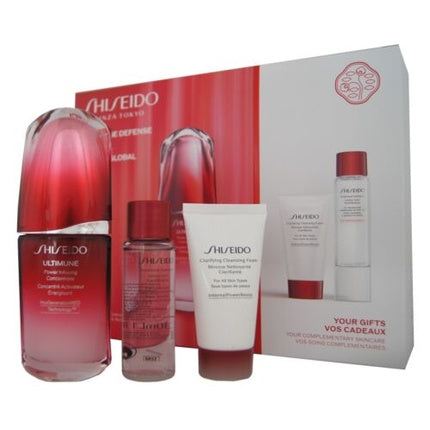 Set Îngrijire Anti-îmbătrânire, Shiseido Ultimune, 3 piese