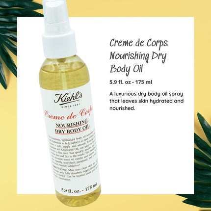 Ulei de corp, Kiehl's, Creme de Corps, 175 ml