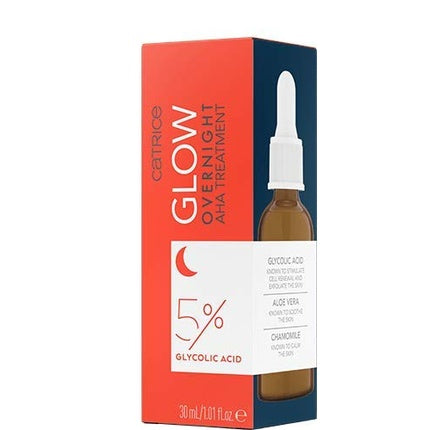 Tratament AHA, Catrice Glow, 5% Acid Glicolic, maro