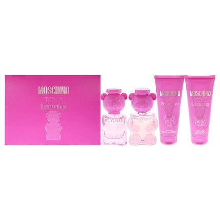 Set cadou, Moschino Toy 2 Bubble Gum, femei, 4 piese