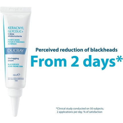 Cremă exfoliantă Ducray Keracnyl Glycolic, 30ml