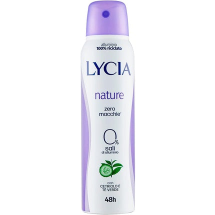 Deodorant spray, Lycia, Nature, Fara saruri de aluminiu, 150ml