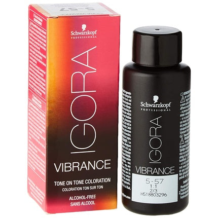 Vopsea păr, Schwarzkopf, Igora Vibrance, șaten auriu cupru