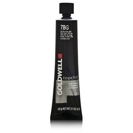 Vopsea păr Goldwell Topchic, blond mediu bej auriu, 60ml
