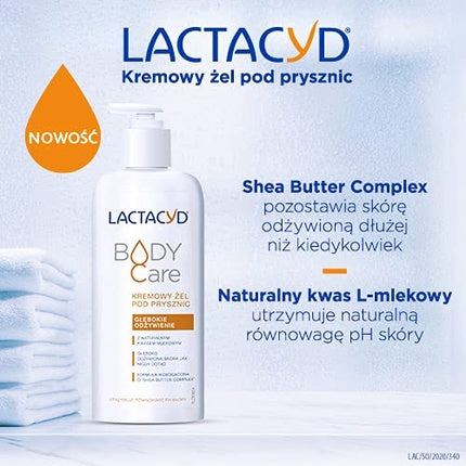 Gel de duș, Lactacyd, Body Care, 300 ml, alb
