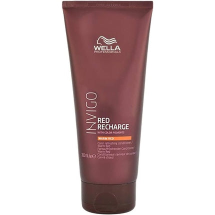 Balsam Wella Invigo Color Recharge, roșu cald, 200ml