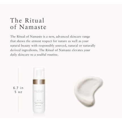 Spumă Demachiantă, Rituals, The Ritual of Namasté Purify, alb, 150ml