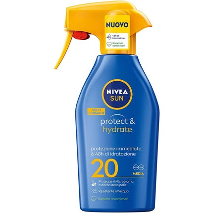 Spray de Protectie Solara, Nivea, Sun Protect & Hydrate FP20, 300ml