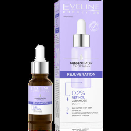 Ser antirid, Eveline, Retinol Ceramide, 18ml, mov