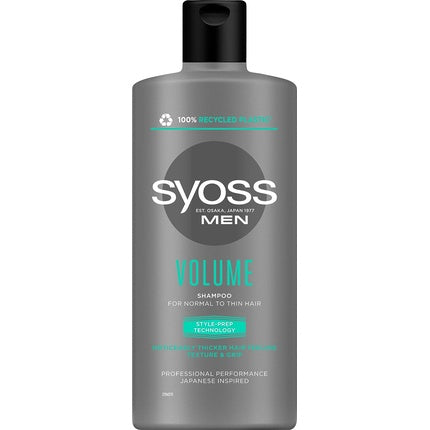 Șampon, Syoss, Men Volume, 440 ml