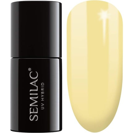 Ojă UV hibridă, Semilac 023, 7ml, galben