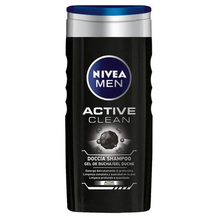 Gel de duș, Nivea Men, Active Clean, 250ml