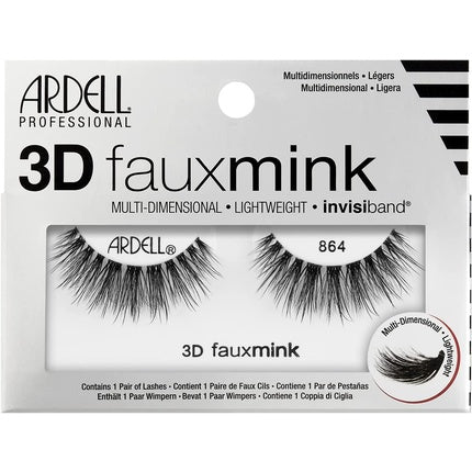 Gene false Ardell 864, negru, lungi