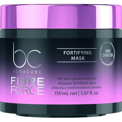 Masca de păr, Schwarzkopf, Bonacure Fibreforce, 150ml, mov