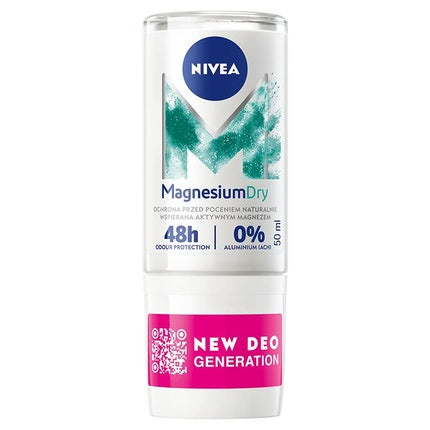 Antiperspirant Roll-On, Nivea, Magnesium Dry Fresh, 50ml