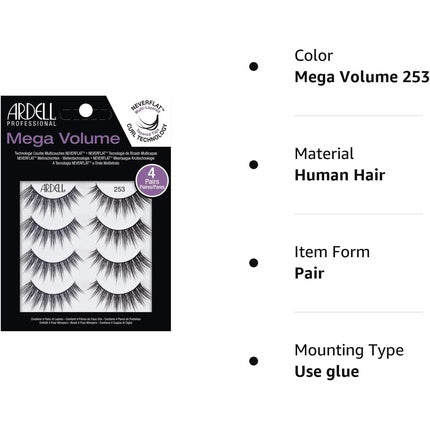 Gene False, Ardell, Mega Volume, pachet 4 perechi
