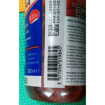 Apa de gură, Eludril, Extra, 300ml, fără alcool