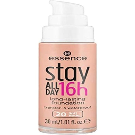 Fond de ten, Essence Stay All Day, Soft Nude 30ml