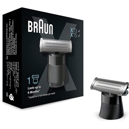 Lamă pentru aparat de ras, Braun, Series X, argintiu