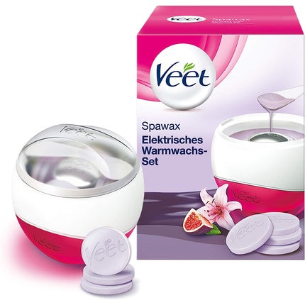 Set epilare ceară, Veet Spawax, alb-roz