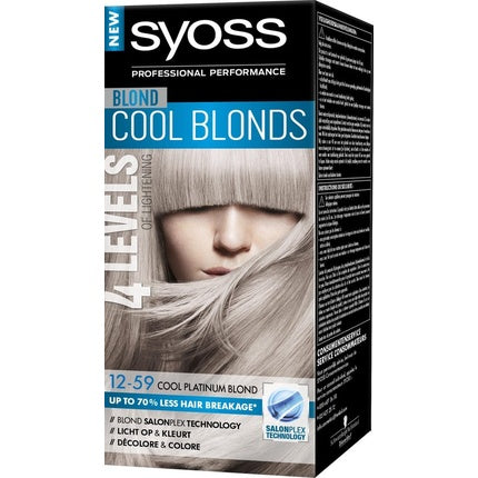 Vopsea de păr Syoss 12-59 Blond Rece