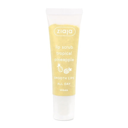 Scrub de buze Ziaja Pineapple, 12g