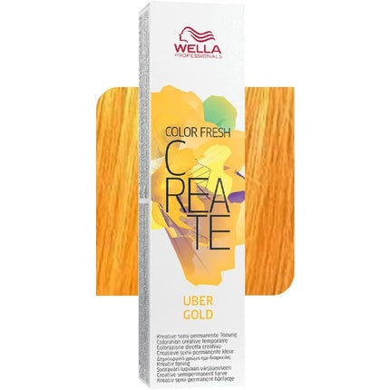 Vopsea de păr, Wella, Color Fresh Create, auriu